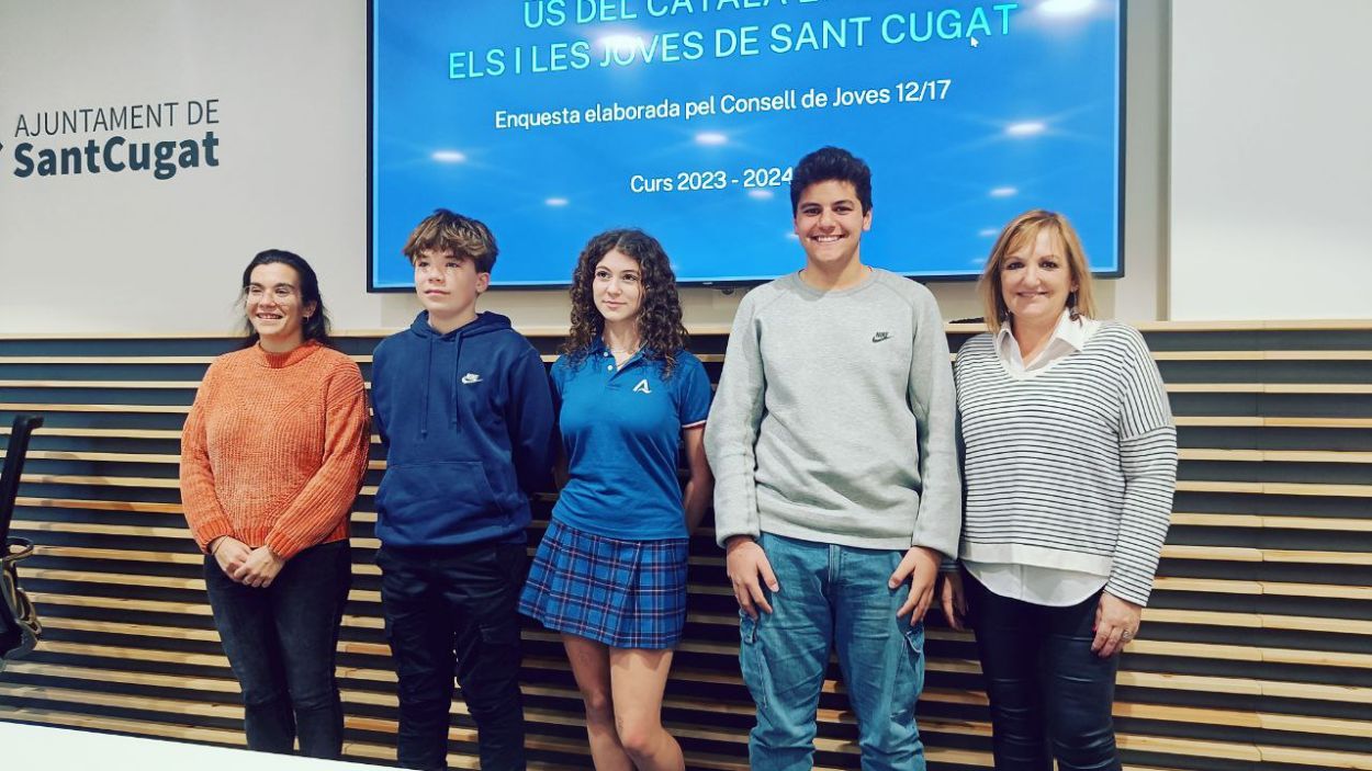 El català es fa fort entre el jovent de Sant Cugat als centres educatius, però flaqueja en l'oci