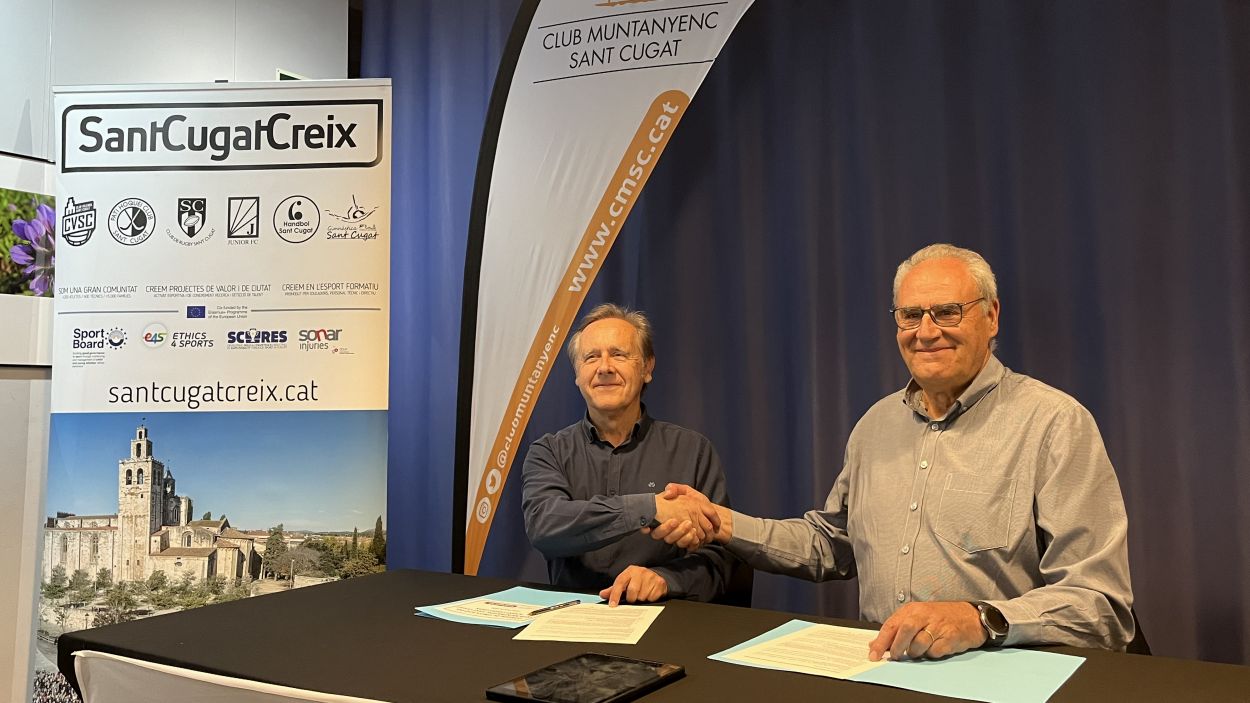 SantCugatCreix arriba als 5.000 esportistes federats amb l'entrada del Club Muntanyenc