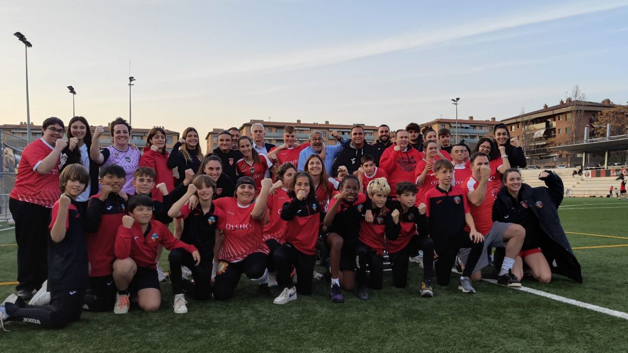 El SantCu treballa per incorporar a la plantilla un equip de futbol inclusiu