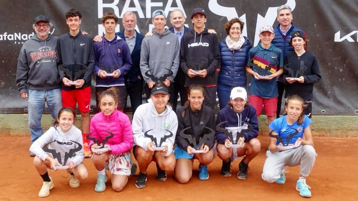 Valldoreix corona els guanyadors del torneig Rafa Nadal de tennis