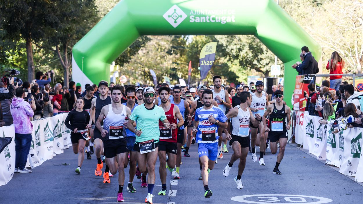 La Mitja Marató de Sant Cugat s'ajorna fins al 2 de febrer de 2025