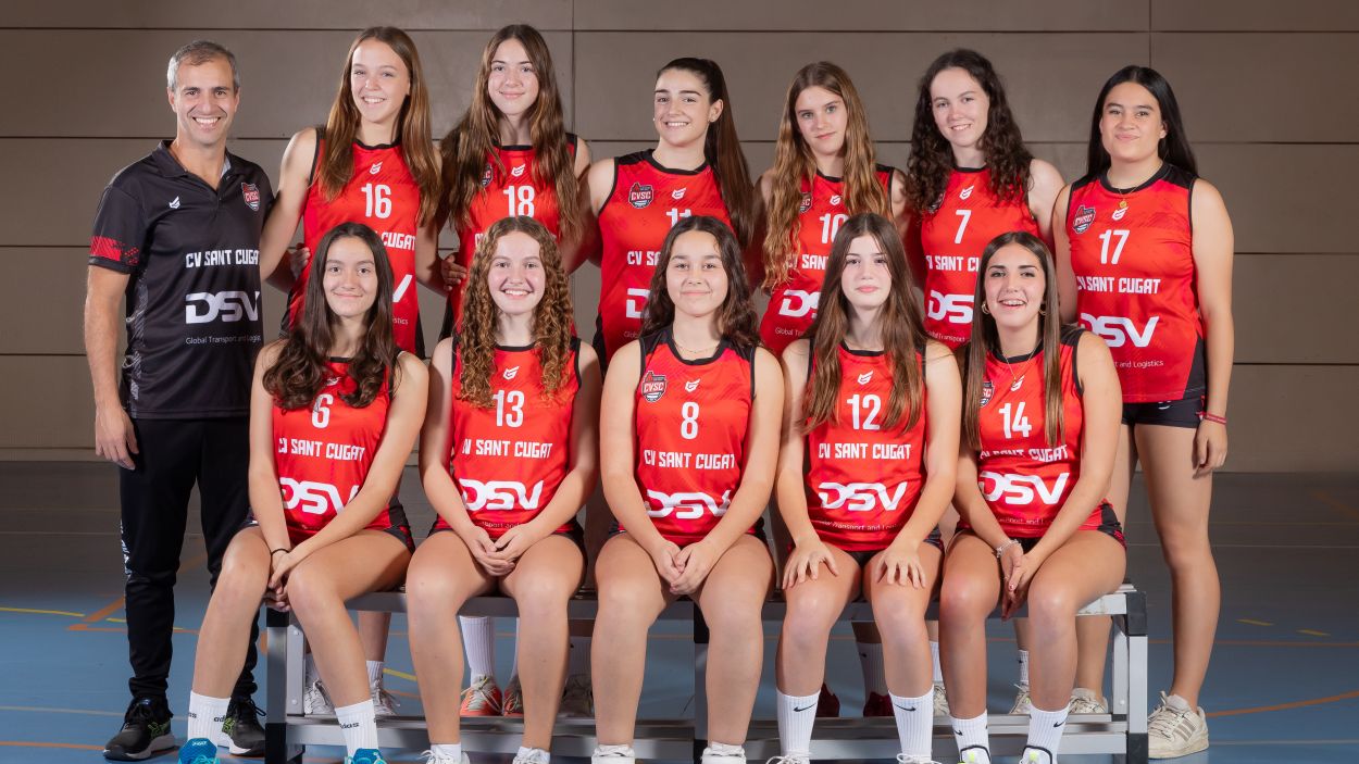 L'infantil del DSV Volei Sant Cugat es juga l'accés al Campionat d'Espanya com a local