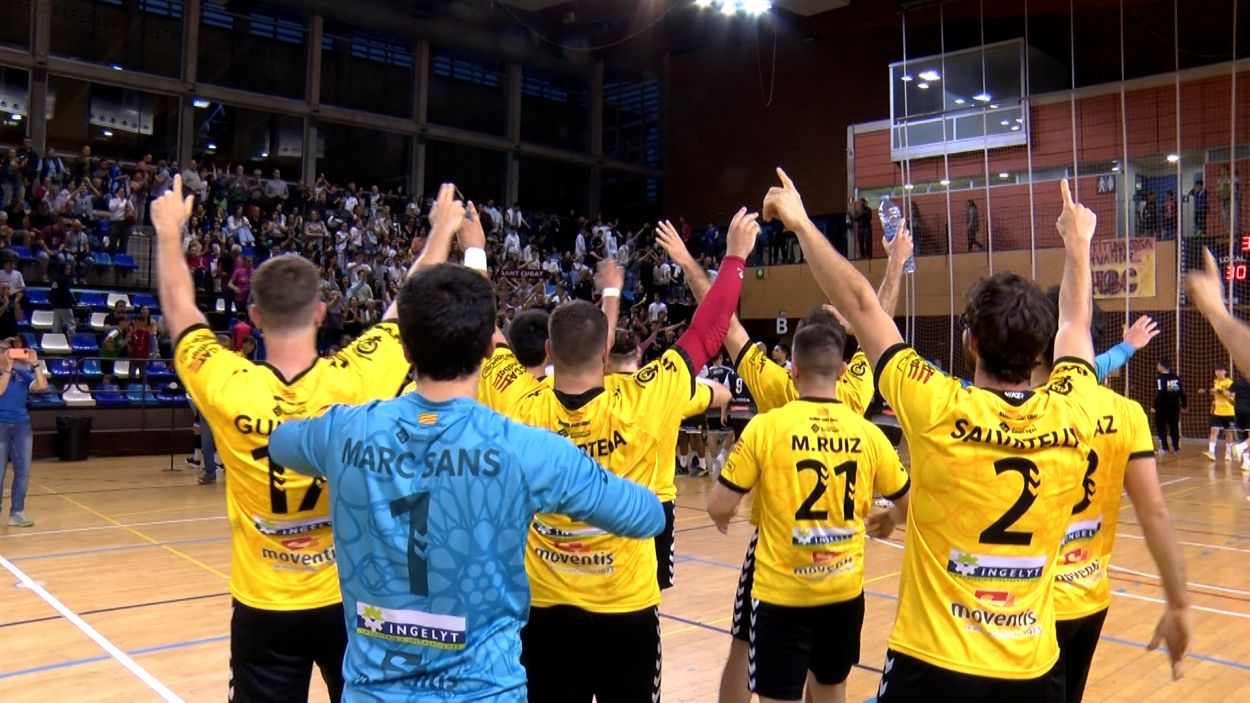 L'Handbol Sant Cugat, líder provisional de la Primera Nacional després de superar La Roca