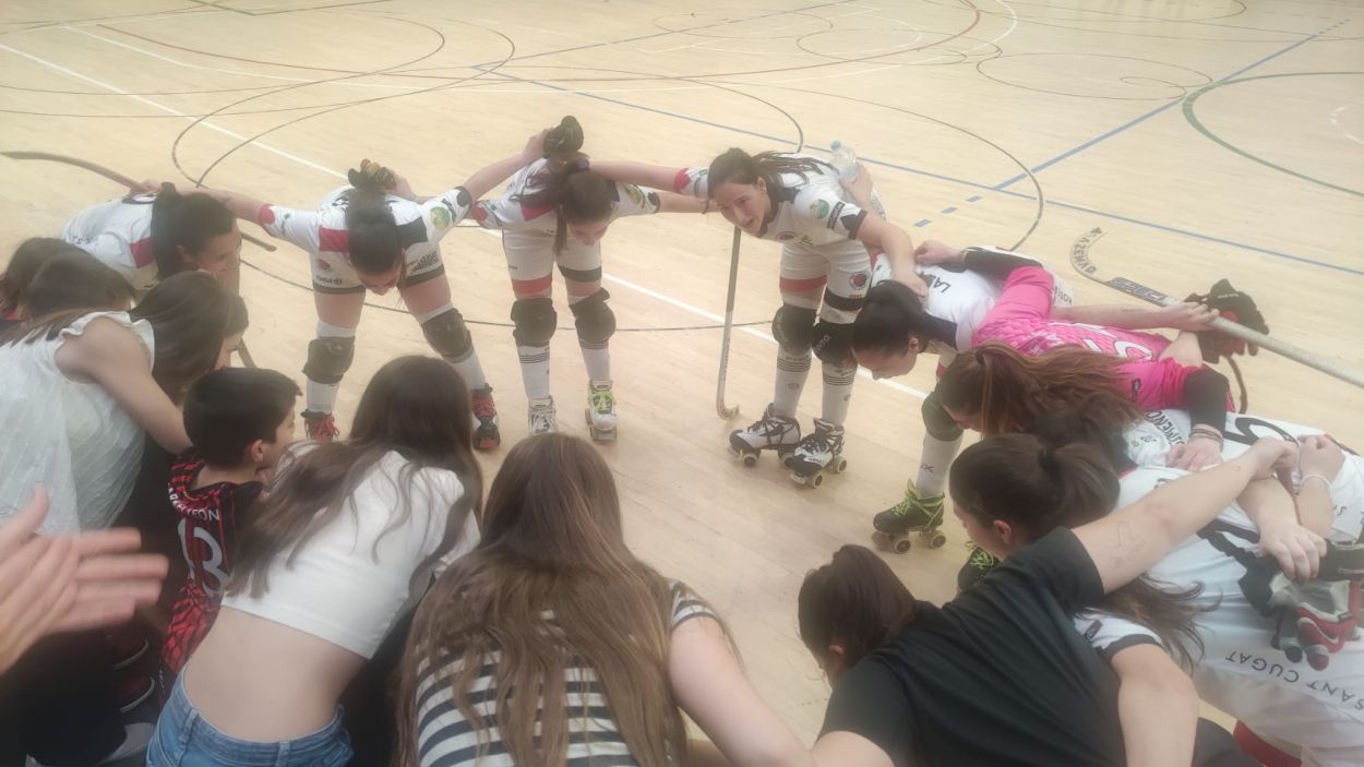 El femení del Solideo Patí Hoquei cau golejat davant el líder, el Palau