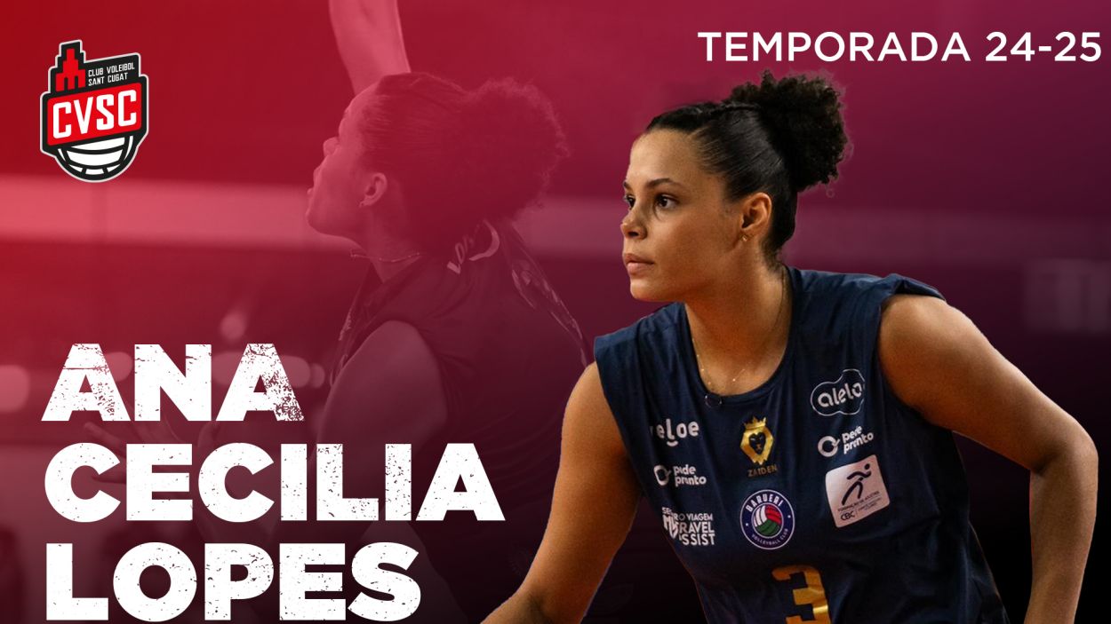 Ana Cecilia Lopes, més talent brasiler per al nou DSV Volei Sant Cugat