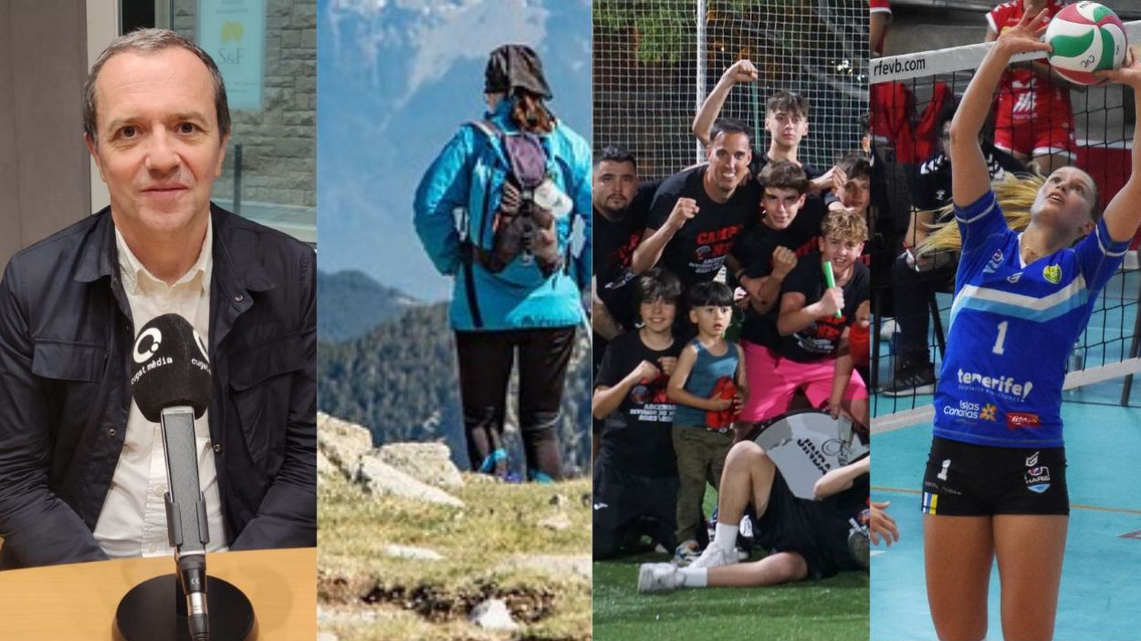 L'esgrima, el futbol, el volei i el muntanyisme, protagonistes al programa 'Esport en Marxa'