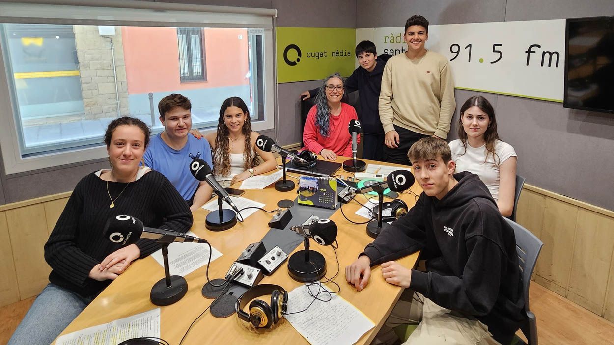 Escolta aquí 'L'Angeleta parla', el programa de l'alumnat de l'Angeleta Ferrer