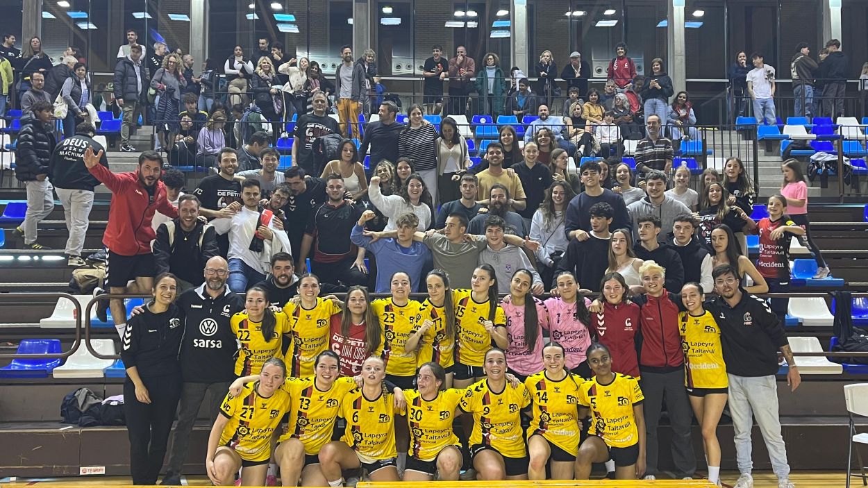 L'Handbol Sant Cugat femení assoleix un ascens històric a Lliga Catalana