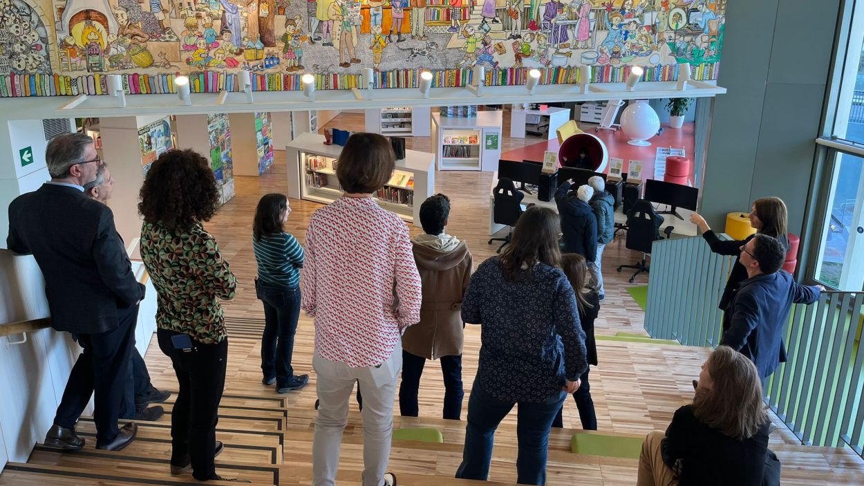 Sant Cugat s'emmiralla en Vic per fer la nova Biblioteca Central