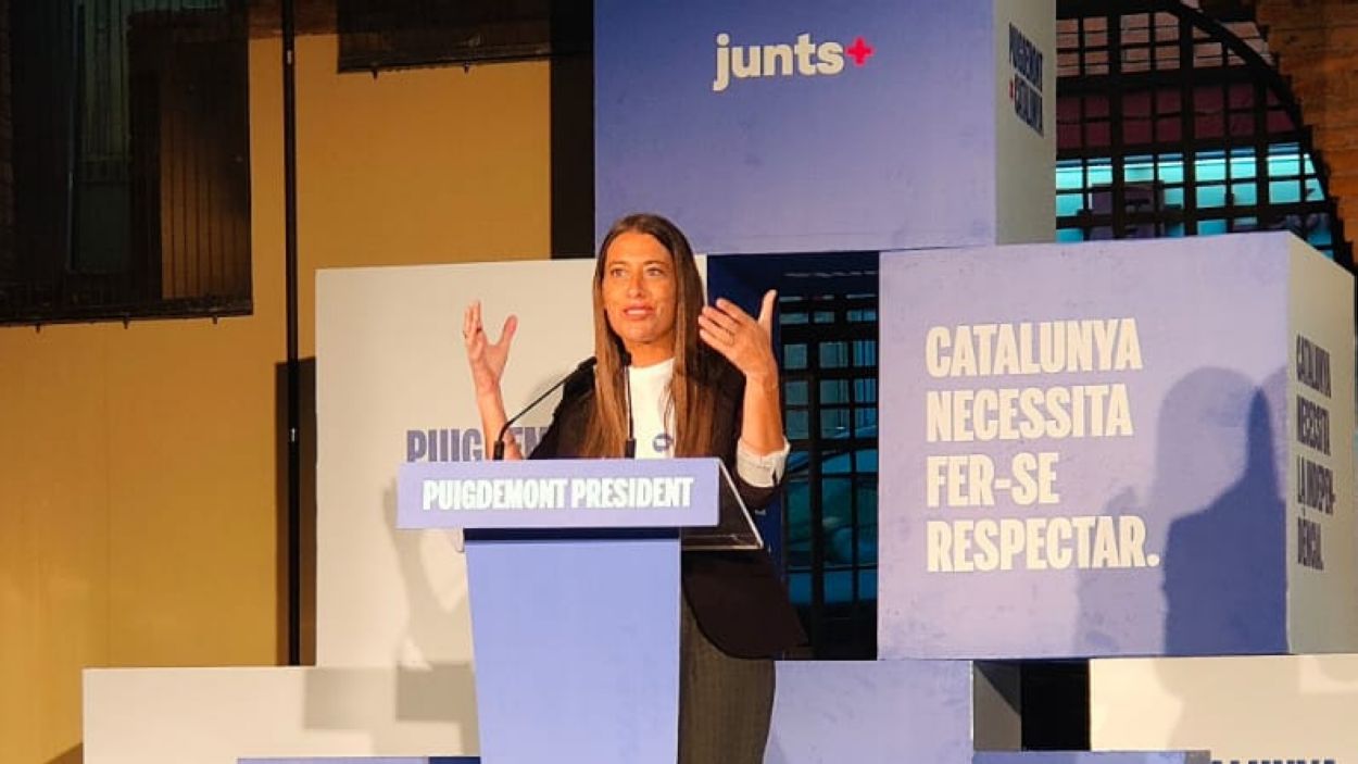 Míriam Nogueras: 'Avui ha quedat clar que el candidat socialista és Sánchez'
