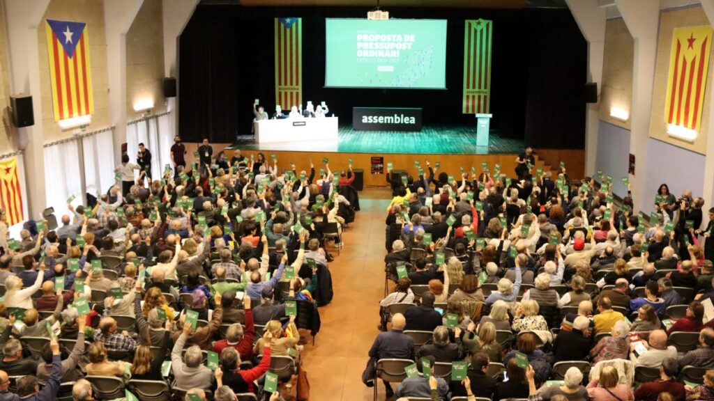 Alt: Lliberia, candidat al secretariat nacional de l'Assemblea en el bloc territorial