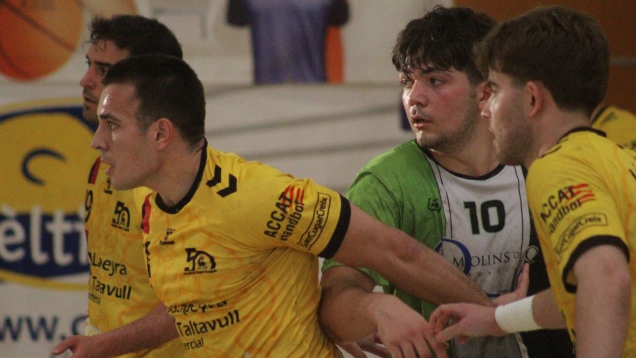 Handbol Sant Cugat- Granollers B, primer escull del camí a Plata