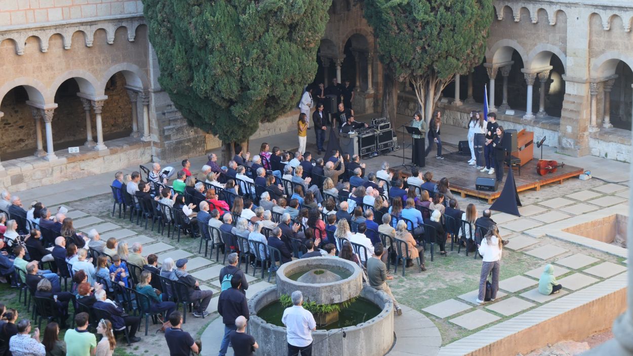 Sant Cugat commemora el Dia d'Europa recordant la 