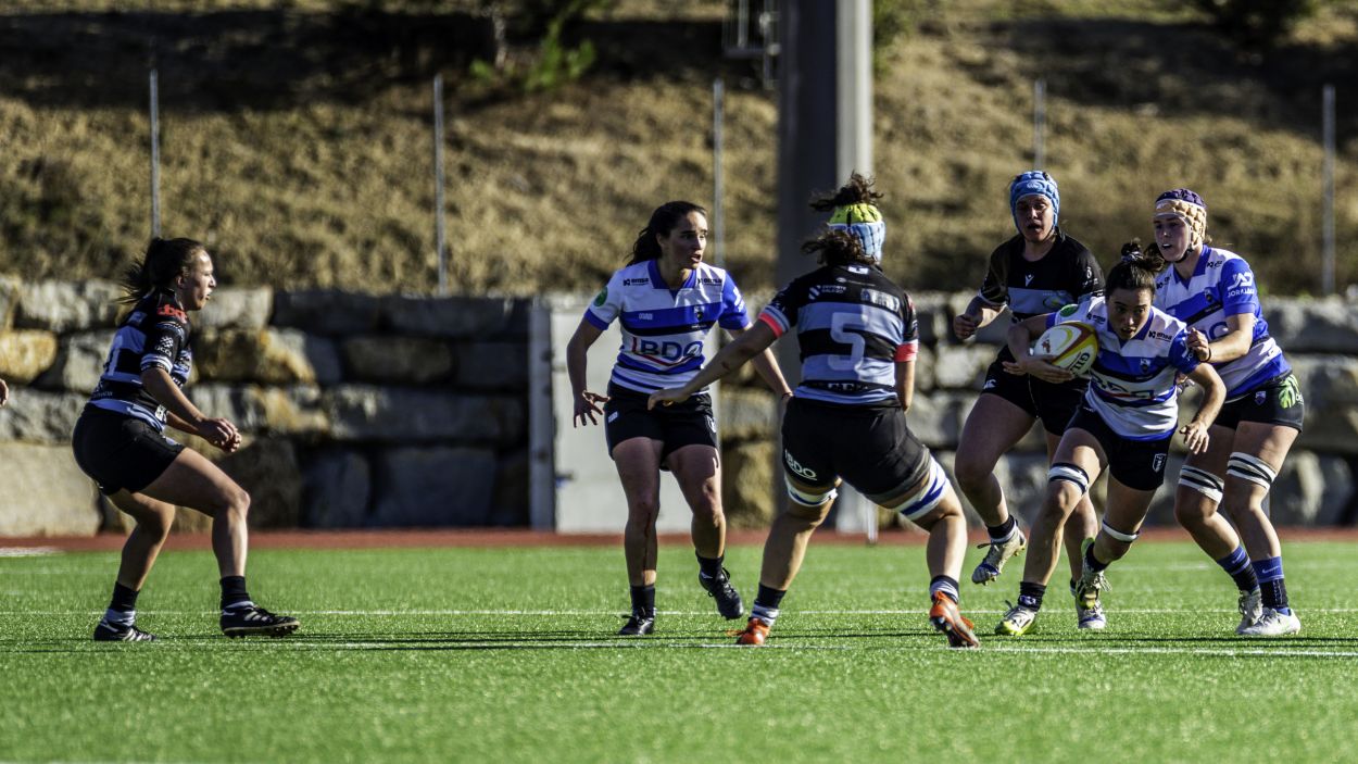 El Rugby Sant Cugat femení es queda a les portes de la final de la Lliga Iberdrola