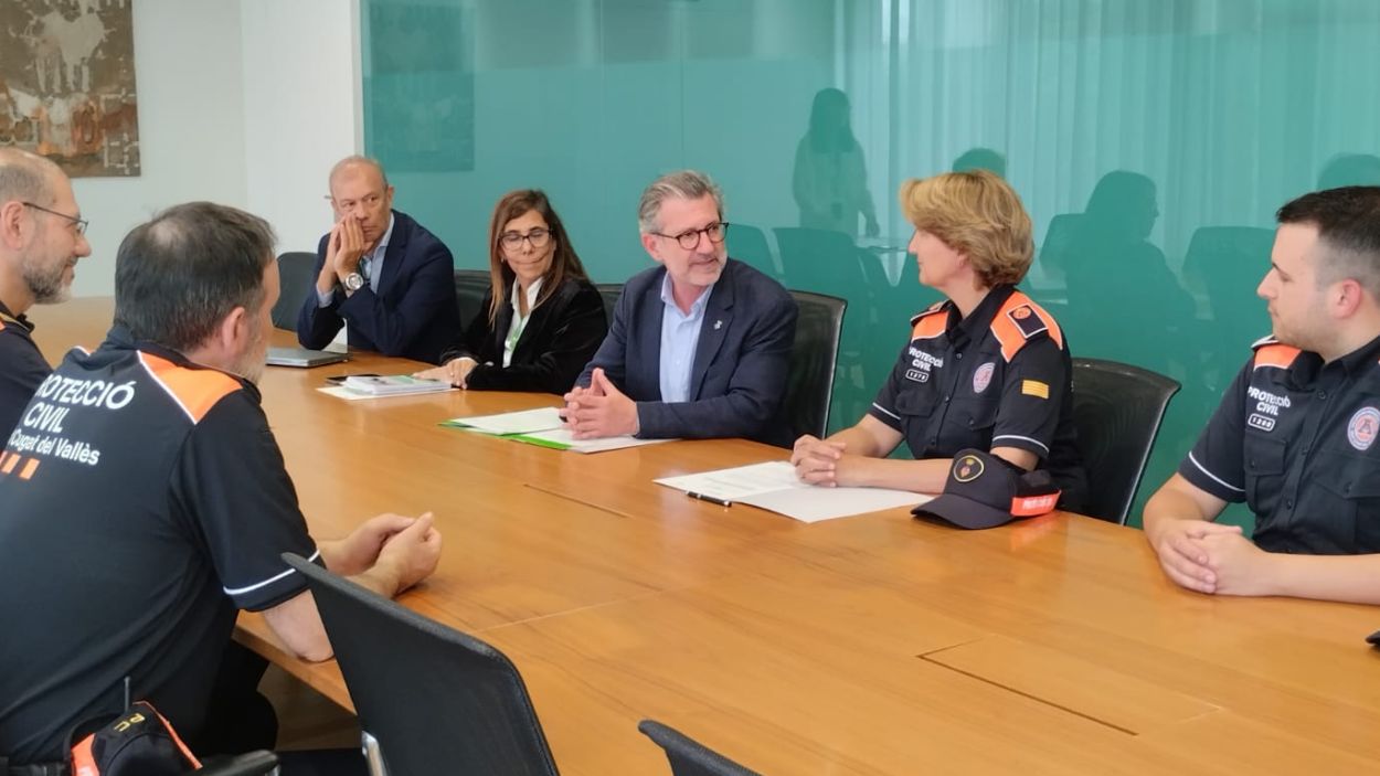 L'Ajuntament renova el conveni amb l'Associació de Voluntaris de Protecció Civil