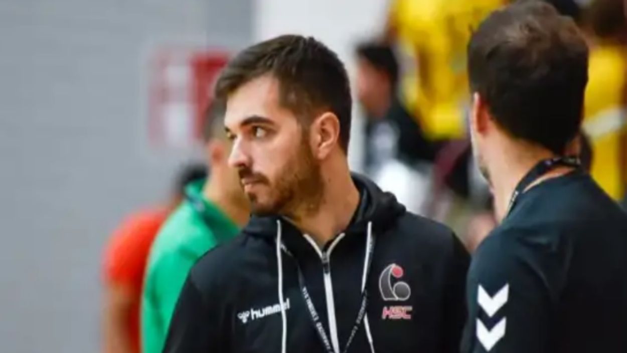 Haritz Salvadó agafa les regnes del primer equip masculí de l'Habdbol Sant Cugat