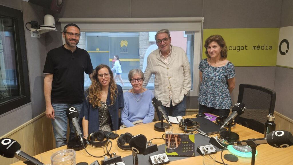 Alt: El passat, present i futur de l'Ateneu Santcugatenc, a la tertúlia cultural de Cugat Mèdia