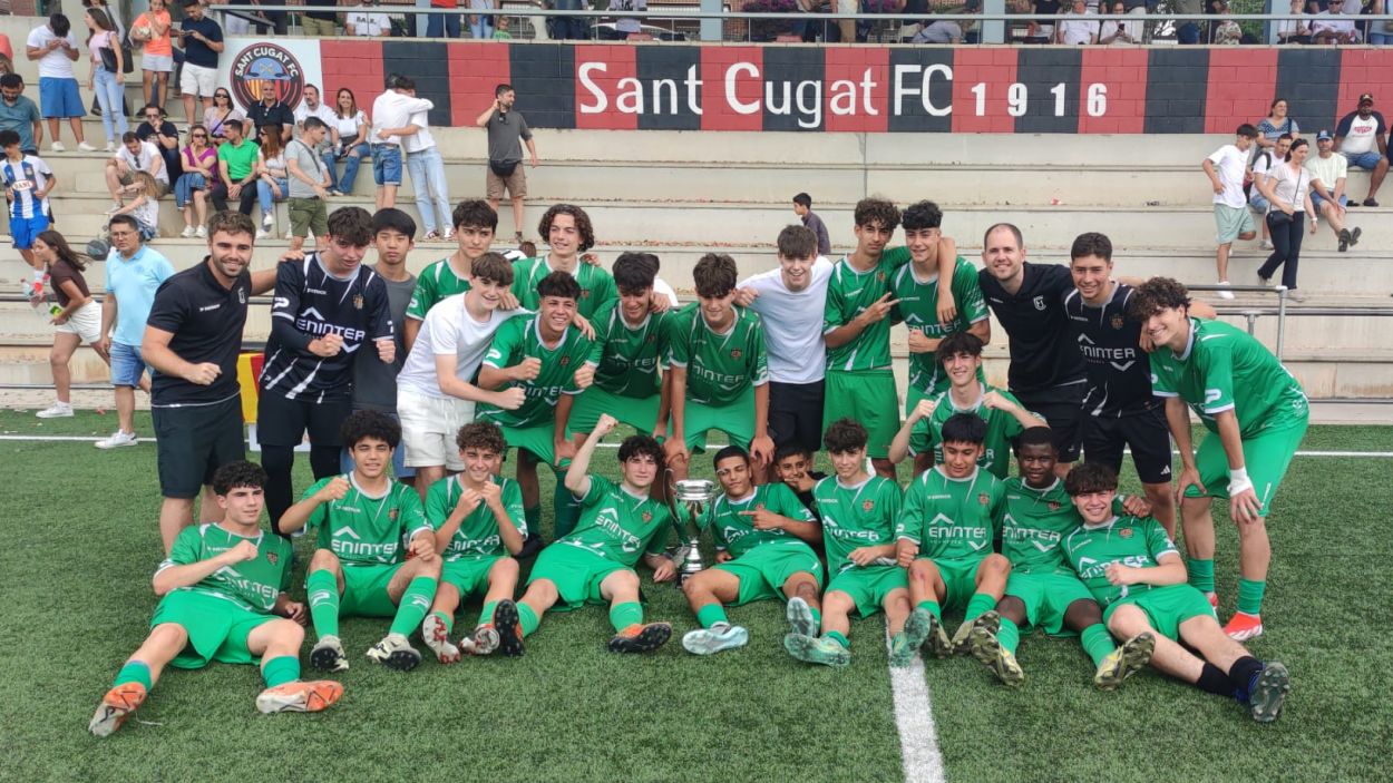 El Cornellà supera l'Espanyol i s'endú el torneig cadet Ciutat de Sant Cugat