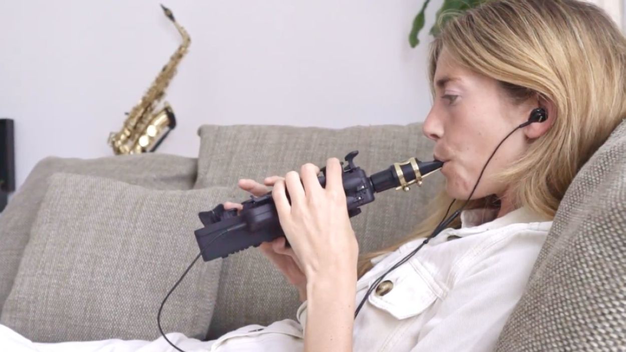 Un saxo de viatge amb segell santcugatenc, finalista dels Premis a la Innovació Empresarial Metropolitana