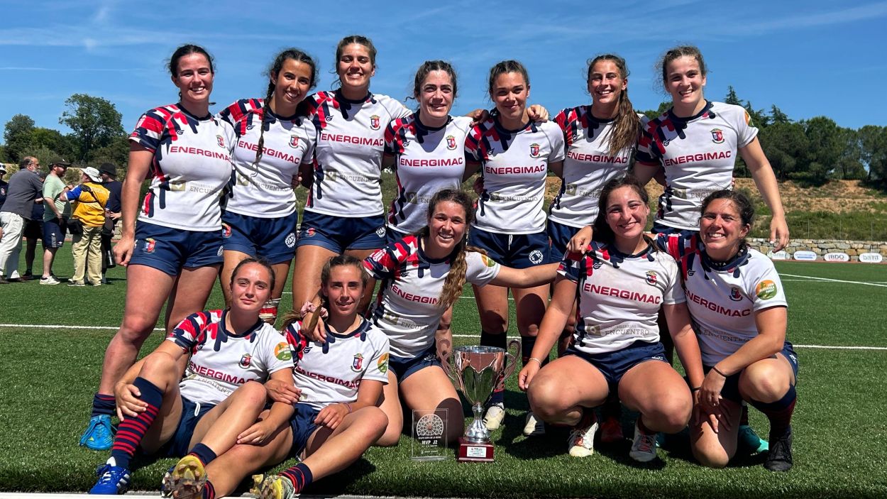 El Rugby Sant Cugat femení, subcampió de la segona fase de la Copa de la Reina