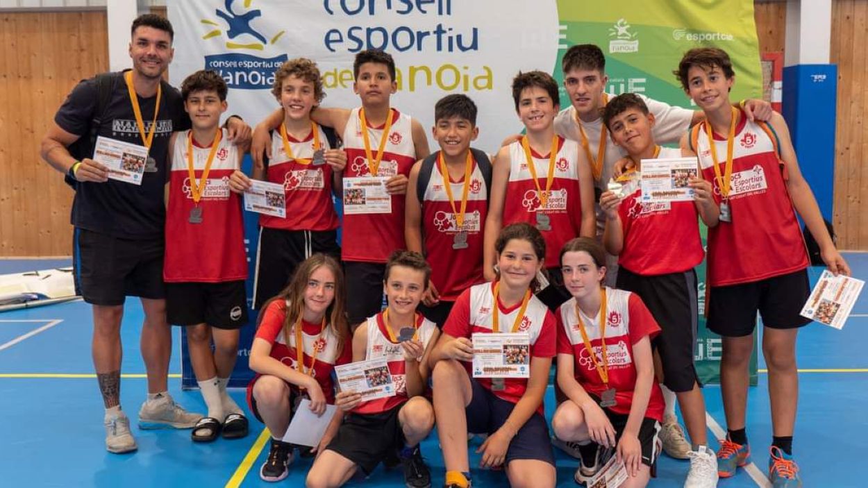 L'Escola Joan Maragall es proclama subcampió de Catalunya de bàsquet