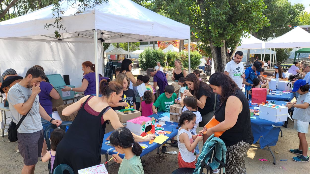 La unió entre petits i grans, el tret característic de la Festa Major de Mira-sol 2024