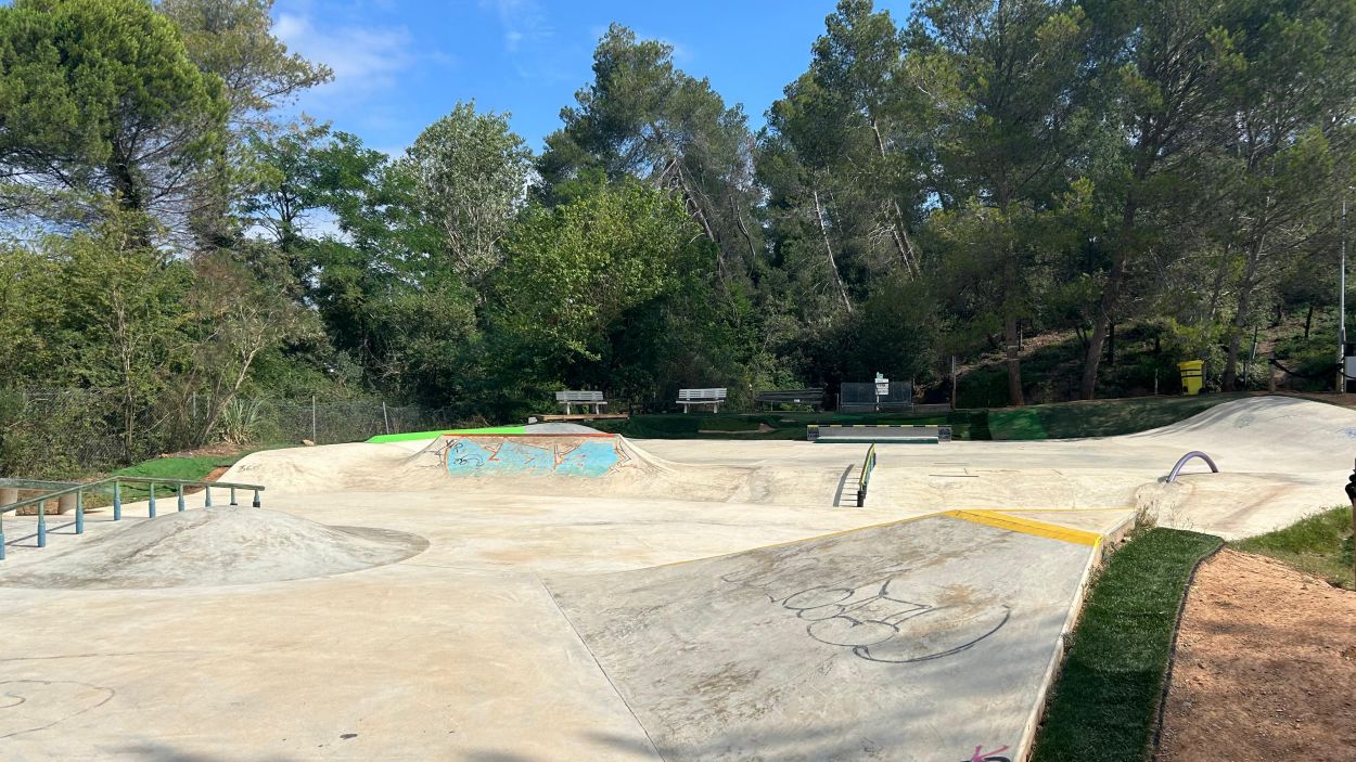 L'skatepark de La Floresta tindrà una 'piscina' que ampliarà l'espai per als patinadors