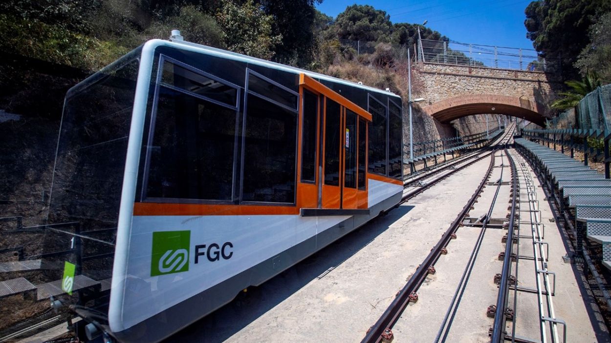 El Funicular de Vallvidrera estarà fora de servei del 5 al 23 d'agost per manteniment