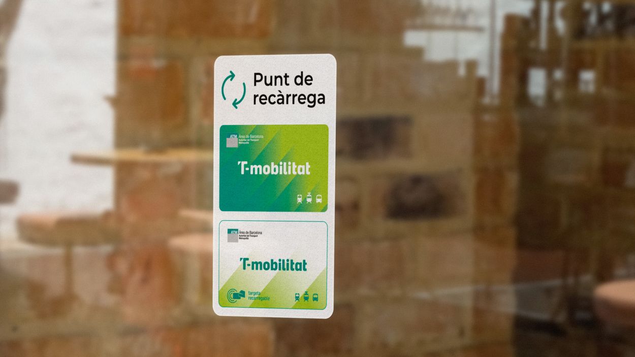 Cinc nous punts de venda i recàrrega 
de les targetes T-mobilitat
 a Sant Cugat