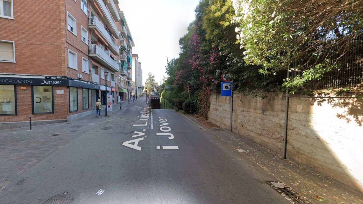 Tallat el transit al túnel de l'Avinguda de Lluís Companys