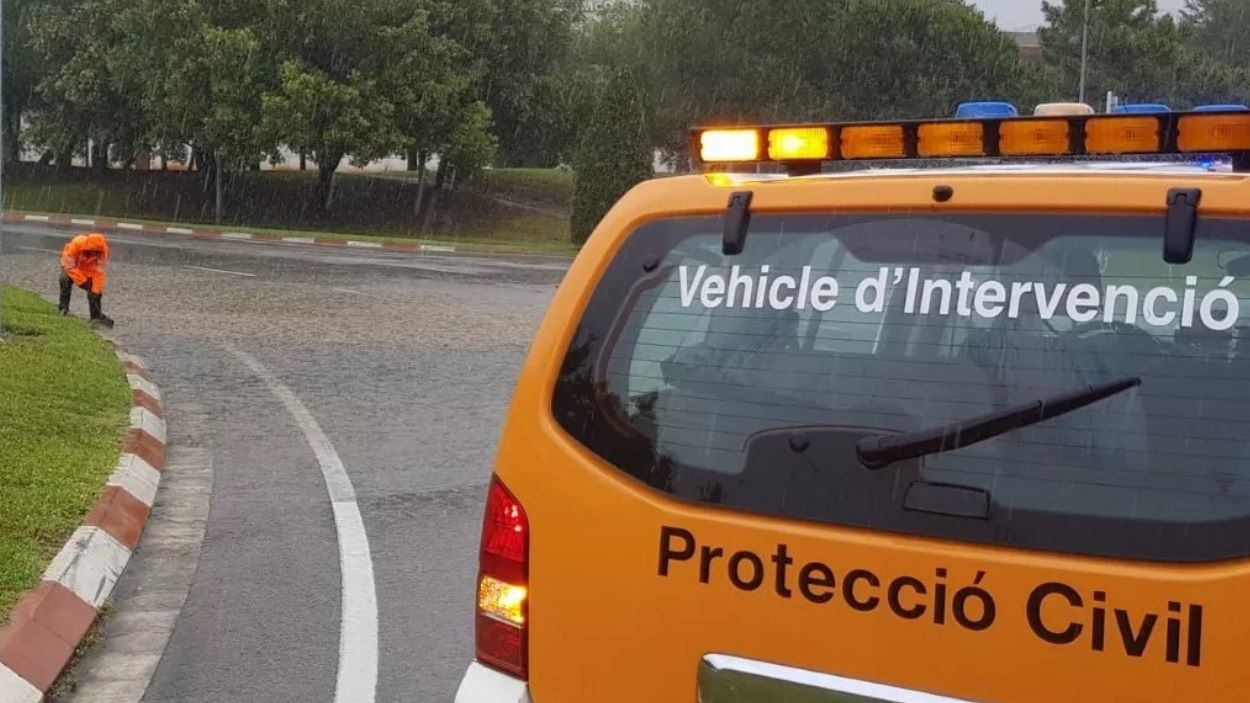 Avís de situació meteorològica de perill per intensitat de pluja a Sant Cugat
