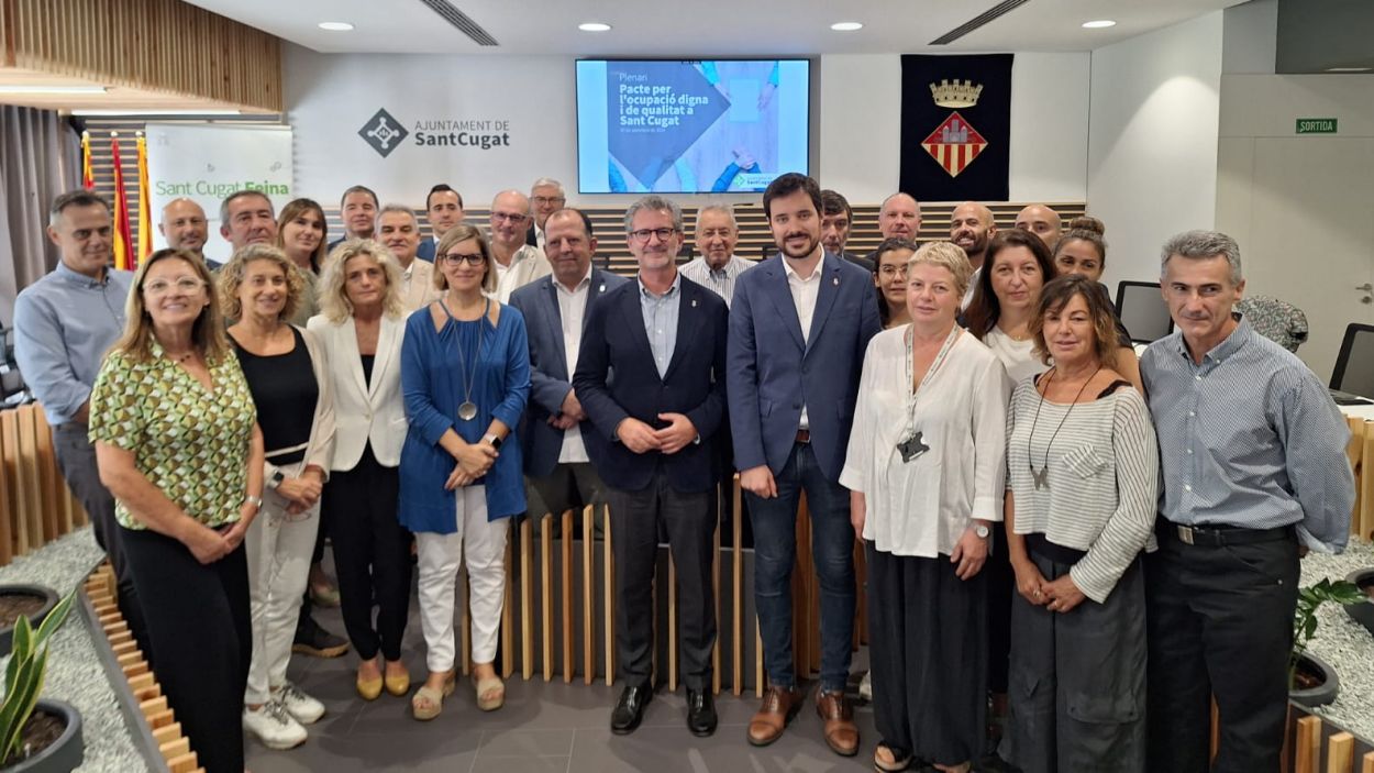 El Pacte per l'Ocupació Digna i de Qualitat comença a caminar