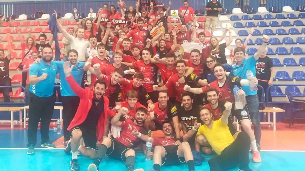 L'Handbol Sant Cugat guanya el Bolaños i manté viu el somni de l'ascens a Plata