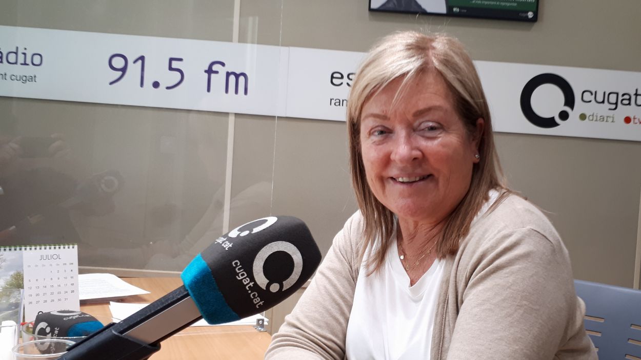 L'exconsellera santcugatenca Àngels Ponsa, assessora d'acció exterior de forma eventual