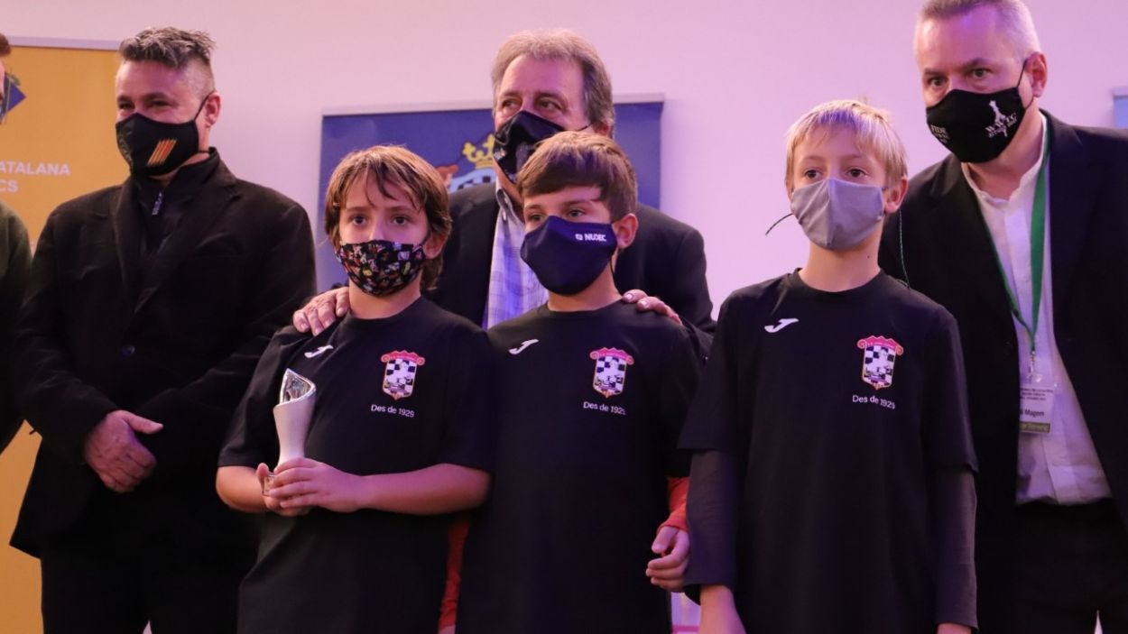 El Club d'Escacs Sant Cugat puja al podi al Campionat de Catalunya per equips