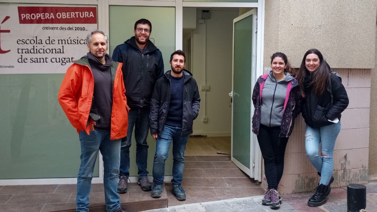 L'Escola de Música Tradicional de Sant Cugat ja disposa d'un nou local