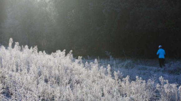 Marcat descens de les temperatures a Sant Cugat, amb mínimes de dos graus aquest diumenge