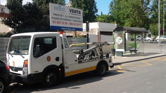 On és la grua per retirar la grua?