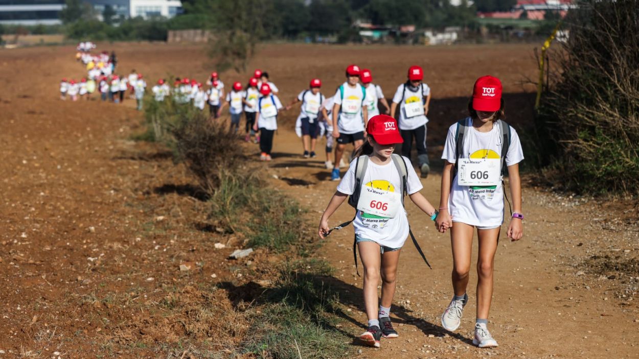 Caminant, caminant, es repeteix l'entusiasme de la Marxa Infantil