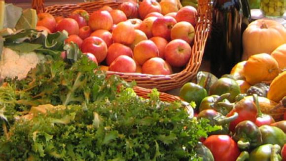 El Mercat de Pagès s'instal·la avui a la plaça de Sant Pere i el carrer Major