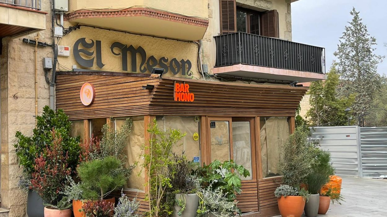 Així serà el Bar Mono Sant Cugat, hereu d'El Mesón