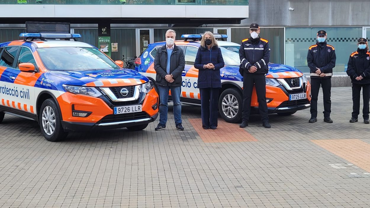 L'Ajuntament renova la flota de vehicles de Protecció Civil amb dues noves unitats