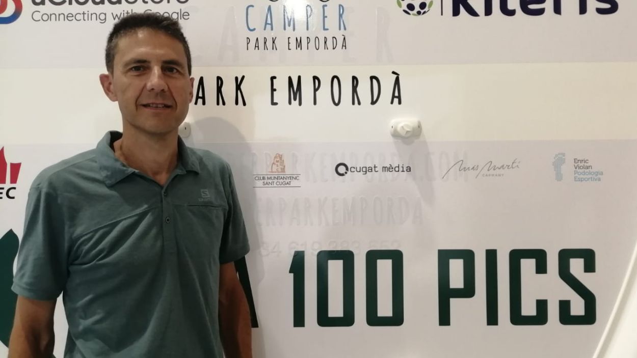 Oriol Sanz s'emporta Cugat Mèdia a fer els 100 cims catalans