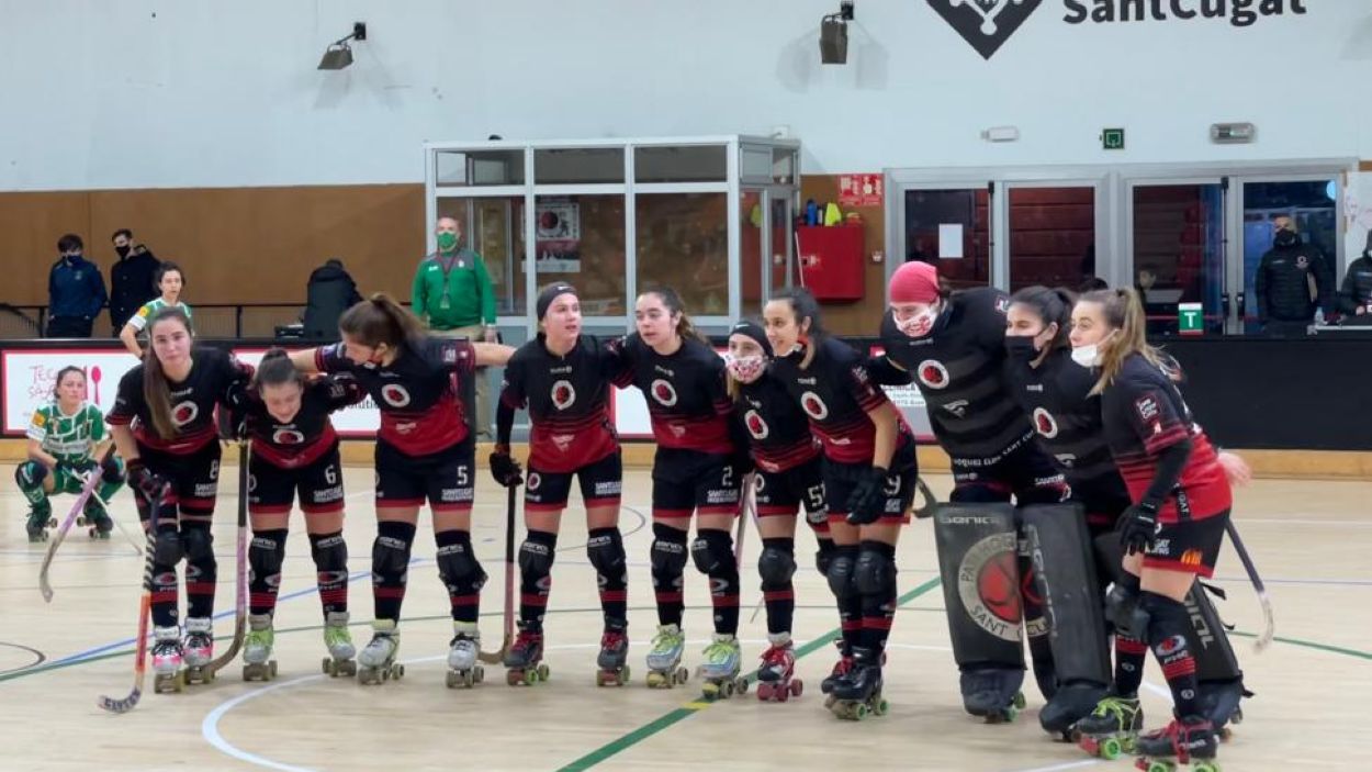 El Patí Hoquei femení suma un punt de prestigi davant el Cerdanyola