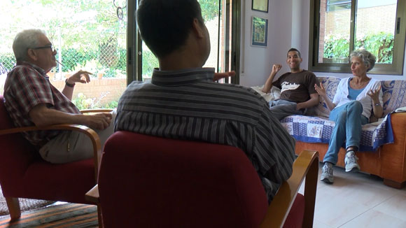 Persones refugiades a Sant Cugat