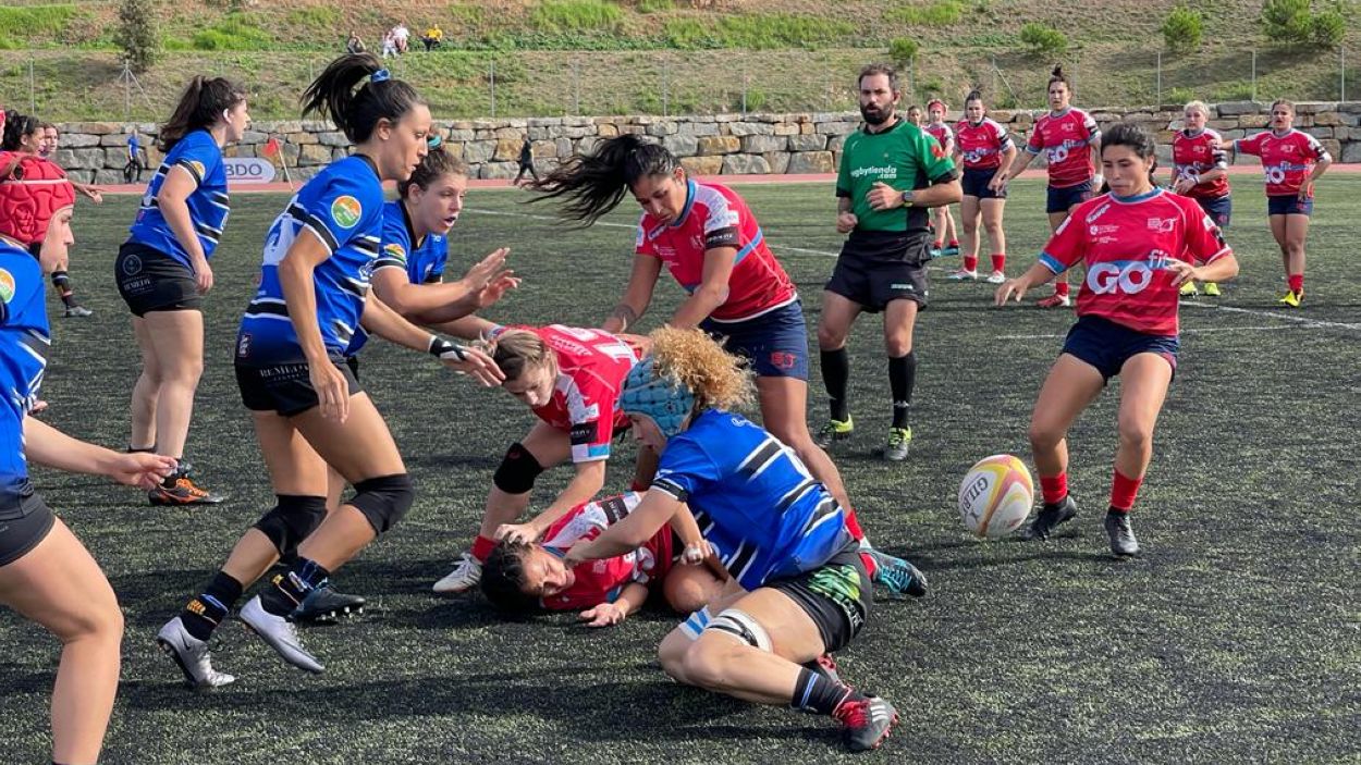 El Rugby Sant Cugat guanya davant el Sevilla i suma la segona victòria a Lliga Iberdrola