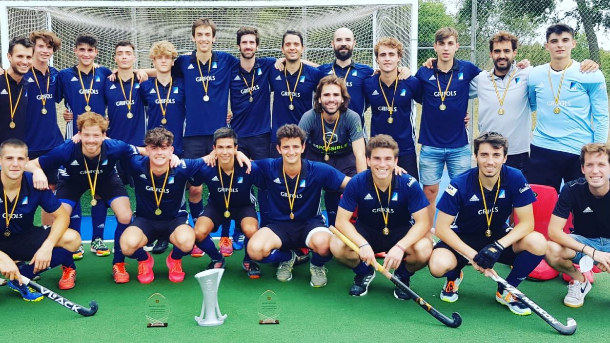 El segon equip masculí del Junior s'endú el Campionat d'Espanya d'hoquei herba