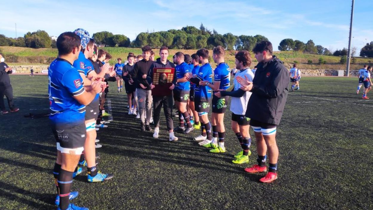 El sub18 del Rugby Sant Cugat, una fornada de futur de l'entitat