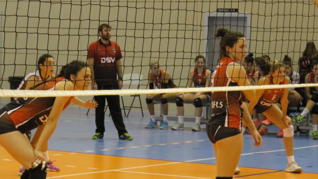El DSV Voleibol Sant Cugat torna amb les mans buides de Tenerife