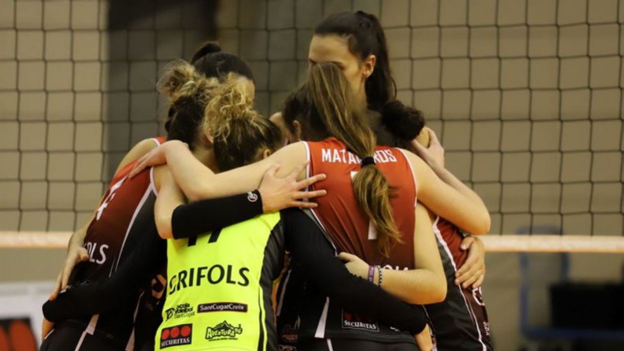 El DSV-Volei Sant Cugat guanya al Sayre canari per 0 sets a 3